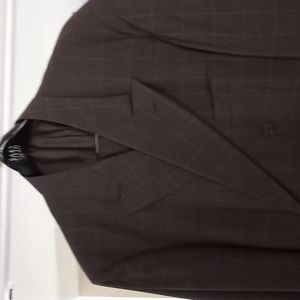 Valentino Uomo Suit, Grey Window Pane